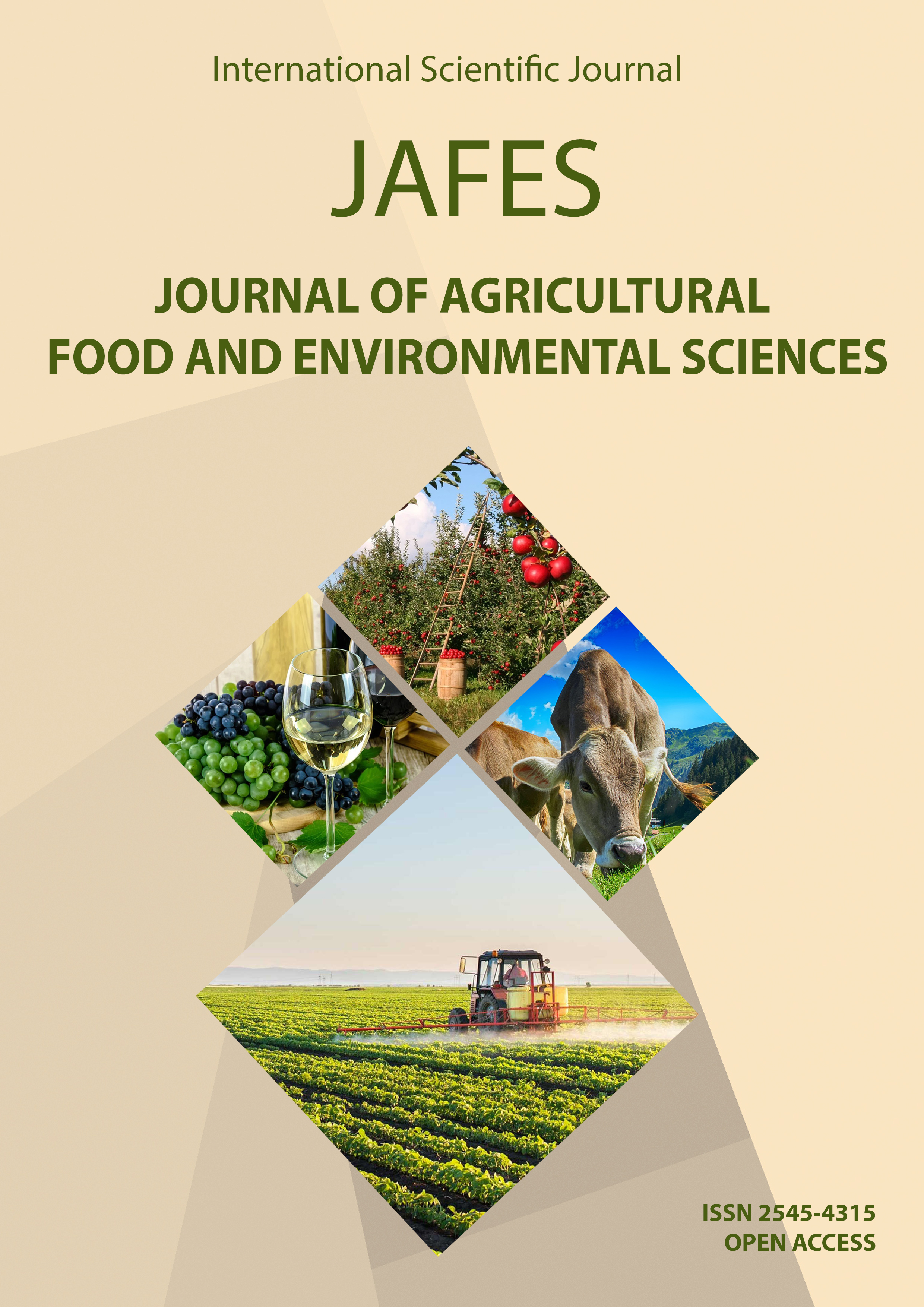 					View Vol. 79 No. 2 (2025): Journal of Agricultural, Food and Environmental Sciences, JAFES
				